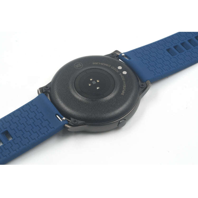Suitable For Xiaomi Haylou Solar Watch Silicone Watch Band, Length: 21cm(mazarine)