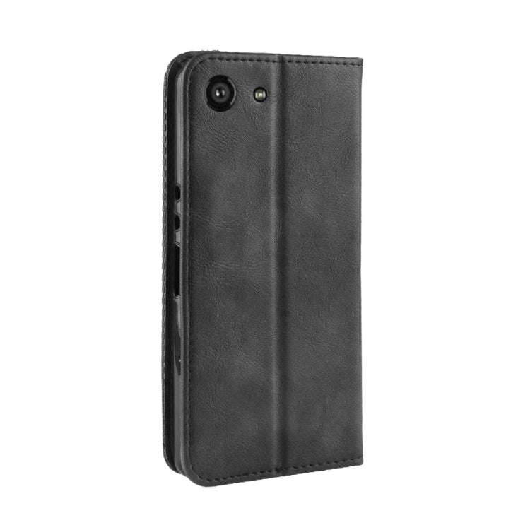 Magnetic Buckle Retro Crazy Horse Texture Horizontal Flip Leather Case for Sony Xperia ACE SO-02L...