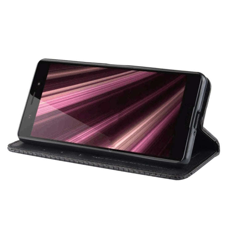 Magnetic Buckle Retro Crazy Horse Texture Horizontal Flip Leather Case for Sony Xperia ACE SO-02L...