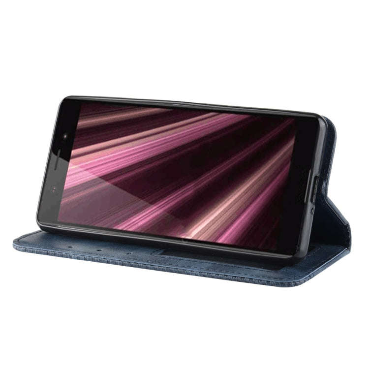 Magnetic Buckle Retro Crazy Horse Texture Horizontal Flip Leather Case for Sony Xperia ACE SO-02L...