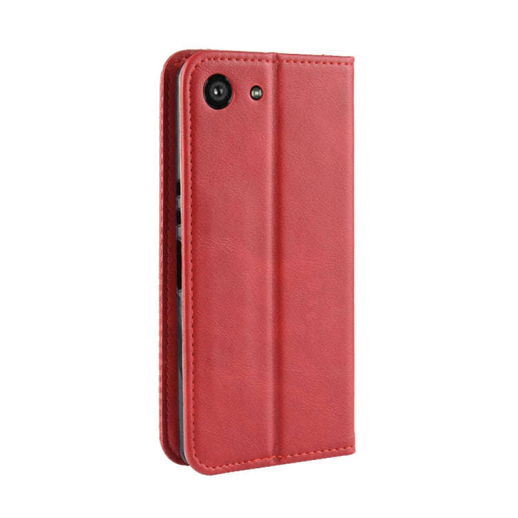 Magnetic Buckle Retro Crazy Horse Texture Horizontal Flip Leather Case for Sony Xperia ACE SO-02L...