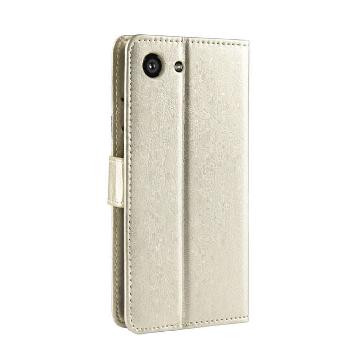 Retro Crazy Horse Texture Horizontal Flip Leather Case for Sony Xperia ACE SO-02L, with Holder & ...