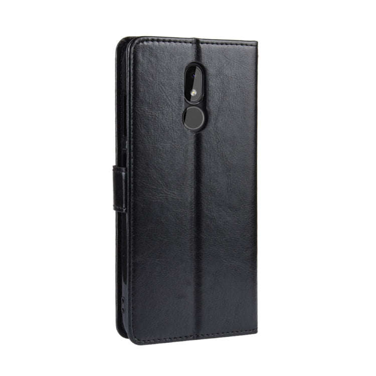 Retro Crazy Horse Texture Horizontal Flip Leather Case for Nokia 3.2, with Holder & Card Slots & ...