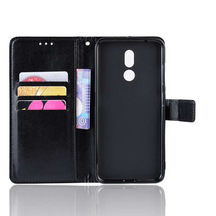 Retro Crazy Horse Texture Horizontal Flip Leather Case for Nokia 3.2, with Holder & Card Slots & ...