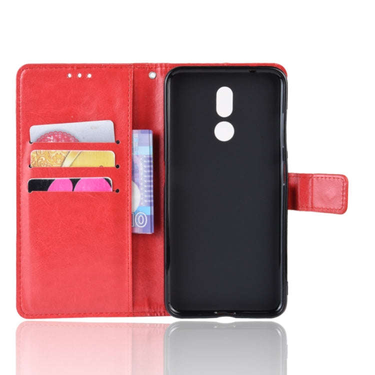 Retro Crazy Horse Texture Horizontal Flip Leather Case for Nokia 3.2, with Holder & Card Slots & ...