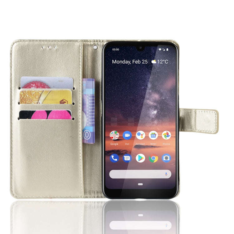 Retro Crazy Horse Texture Horizontal Flip Leather Case for Nokia 3.2, with Holder & Card Slots & ...