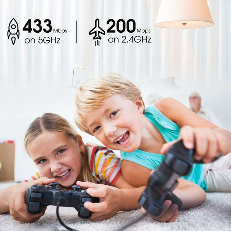 EDUP EP-AC1651 USB WIFI Adapter 650Mbps Dual Band 5G/2.4GHz External Wireless Network Card Wifi D...