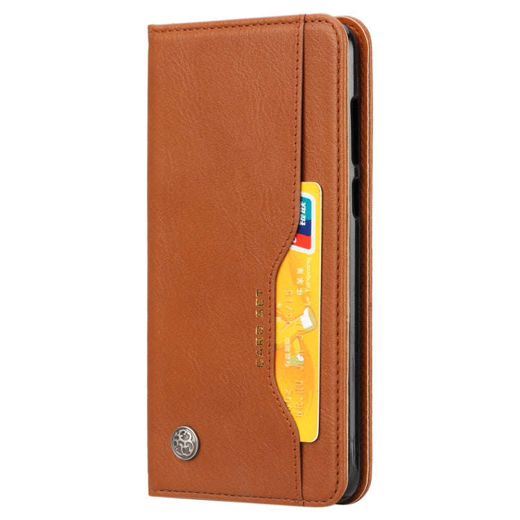 Knead Skin Texture Horizontal Flip Leather Case for Huawei Y9(2018) / Enjoy 8 Plus, with Photo Fr...