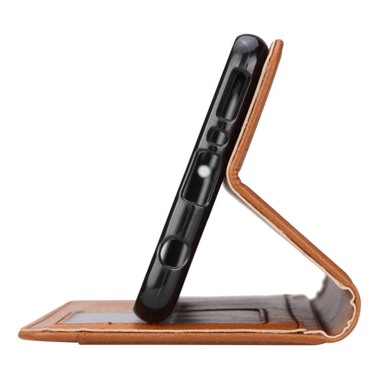 Knead Skin Texture Horizontal Flip Leather Case for Huawei Y9(2018) / Enjoy 8 Plus, with Photo Fr...