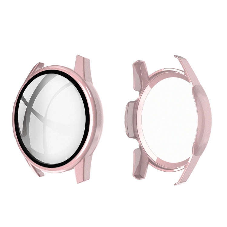 For Huawei watch GT2 46MM oil-injected PC Shell +9H Tempered Glass Film Integrated Protective She...
