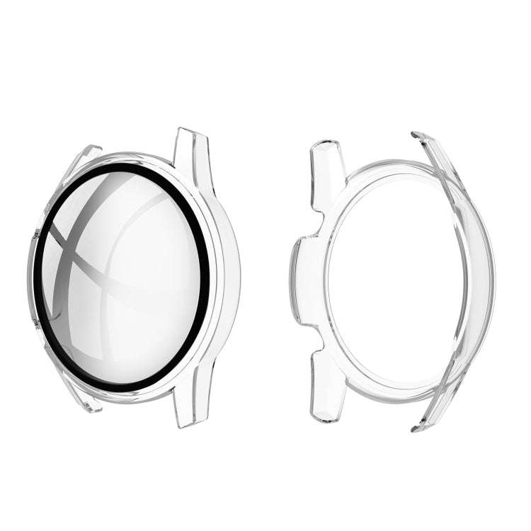 For Huawei watch GT2 46MM oil-injected PC Shell +9H Tempered Glass Film Integrated Protective She...