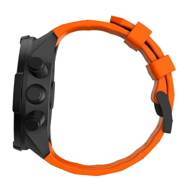 For Suunto Spartan Sport & Suunto 9 / 9 Baro / D5 Universal Football Texture Silicone Watch Band(...
