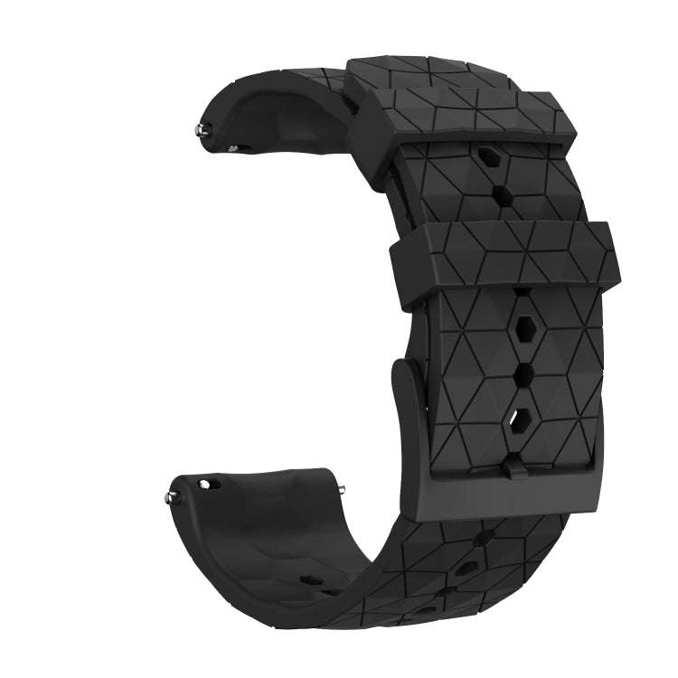 For Suunto Spartan Sport & Suunto 9 / 9 Baro / D5 Universal Football Texture Silicone Watch Band(...