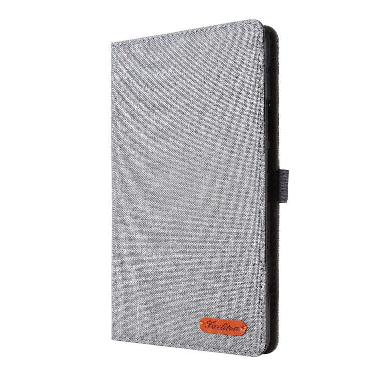 For Huawei MatePad T 8 Horizontal Flip TPU + Fabric PU Leather Protective Case with Card Slots & ...