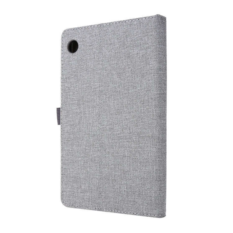 For Huawei MatePad T 8 Horizontal Flip TPU + Fabric PU Leather Protective Case with Card Slots & ...