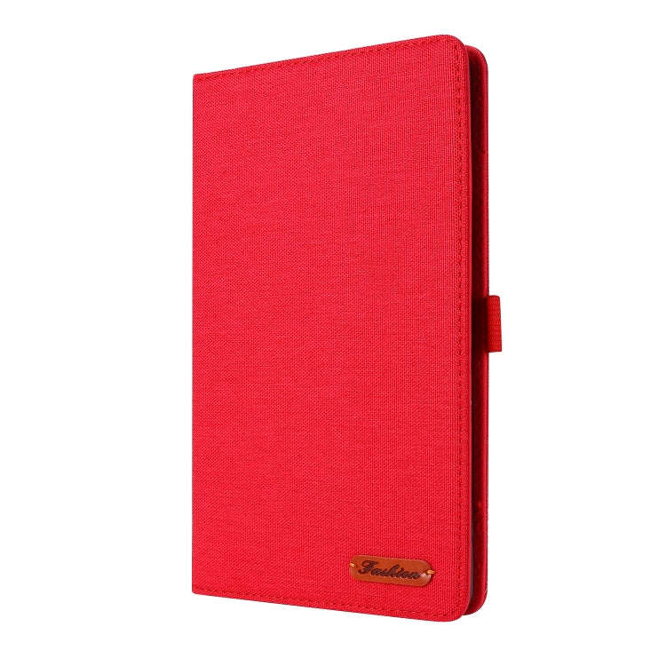 For Huawei MatePad T 8 Horizontal Flip TPU + Fabric PU Leather Protective Case with Card Slots & ...