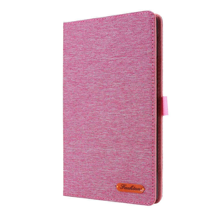 For Huawei MatePad T 8 Horizontal Flip TPU + Fabric PU Leather Protective Case with Card Slots & ...