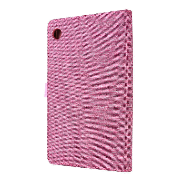 For Huawei MatePad T 8 Horizontal Flip TPU + Fabric PU Leather Protective Case with Card Slots & ...