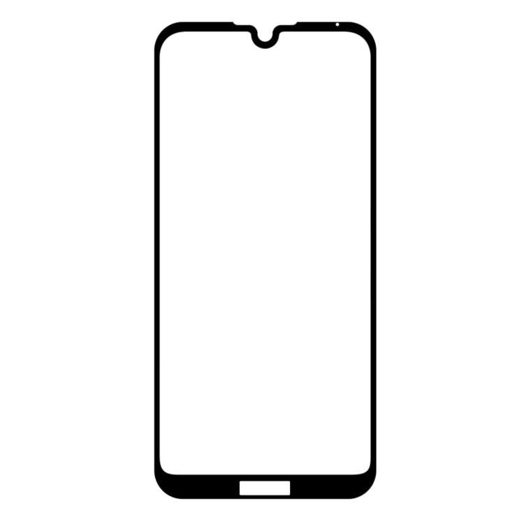 ENKAY Hat-prince Full Glue 0.26mm 9H 2.5D Tempered Glass Film for Huawei Y5 (2019)