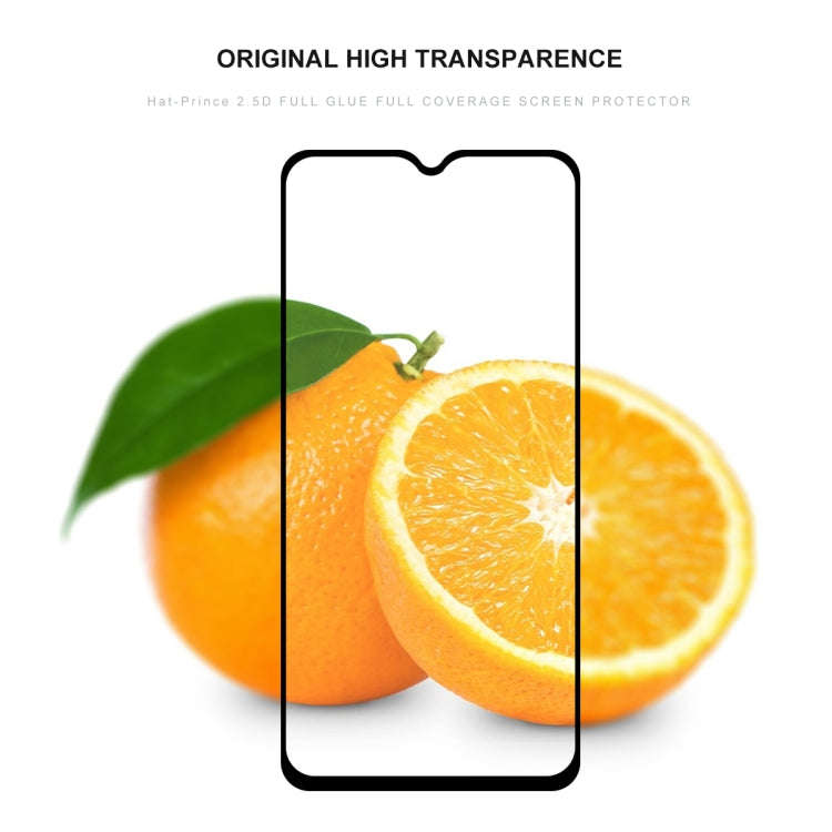 2 PCS ENKAY Hat-prince Full Glue 0.26mm 9H 2.5D Tempered Glass Film for OnePlus 6T & 7