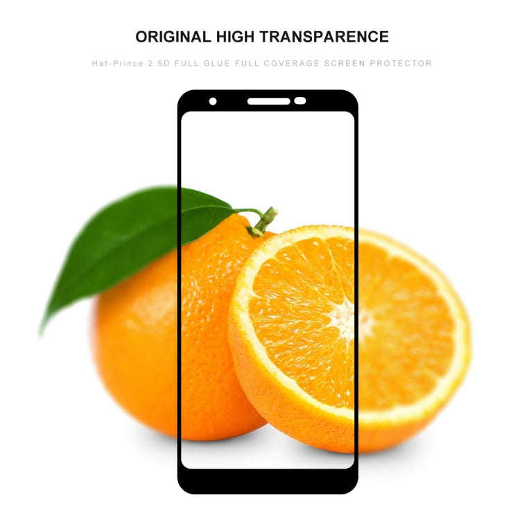 2 PCS ENKAY Hat-prince Full Glue 0.26mm 9H 2.5D Tempered Glass Film for HUAWEI Y5 2019