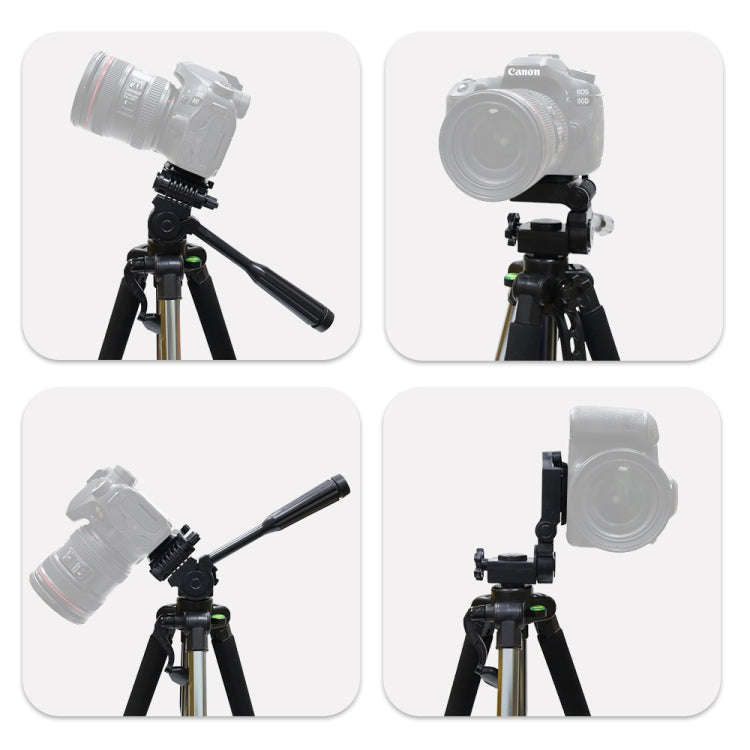 L-1200 Camera Tripod Live Broadcast Bracket For Mobile Phones, Cameras, Projectors 55-148CM Unive...