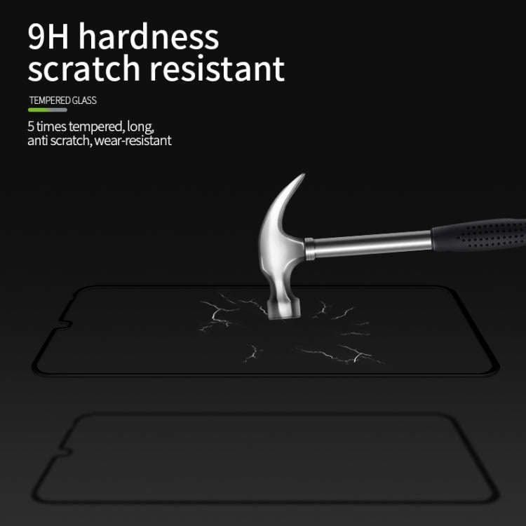 For Huawei Enjoy20 Pro/Honor30 Lite MOFI 9H 3D Explosion-proof Curved Screen Tempered Glass Film(...