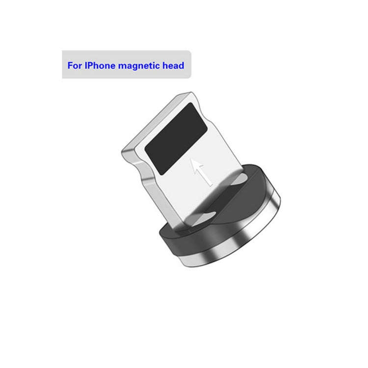 USB to 8 Pin Magnetic Suction Colorful Streamer Mobile Phone Charging  Cable, Length: 1m(Red Light)