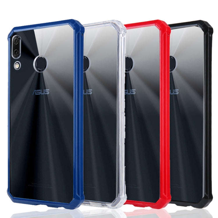 Scratchproof TPU + Acrylic Protective Case for Asus Zenfone Max Pro (M2) ZB631KL(Blue)