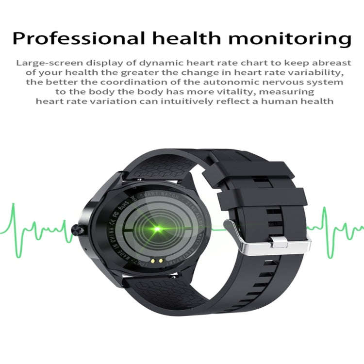 Y10 1.54inch Color Screen Smart Watch IP68 Waterproof,Support Heart Rate Monitoring/Blood Pressur...
