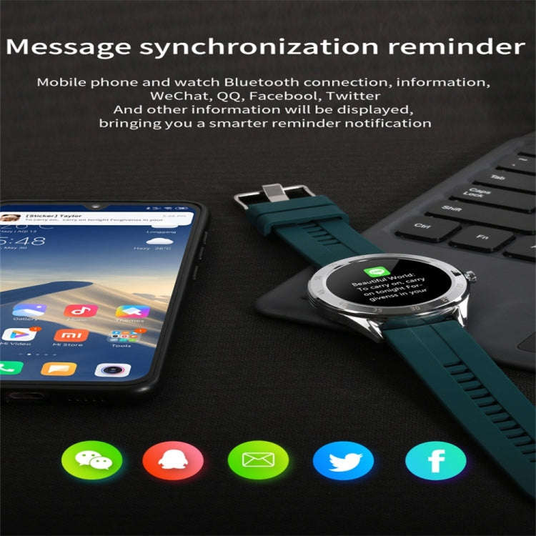 Y10 1.54inch Color Screen Smart Watch IP68 Waterproof,Support Heart Rate Monitoring/Blood Pressur...