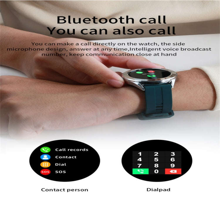 Y10 1.54inch Color Screen Smart Watch IP68 Waterproof,Support Heart Rate Monitoring/Blood Pressur...