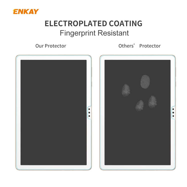 For Huawei Enjoy Tablet 2 ENKAY Hat-Prince 0.33mm 9H Surface Hardness 2.5D Explosion-proof Temper...