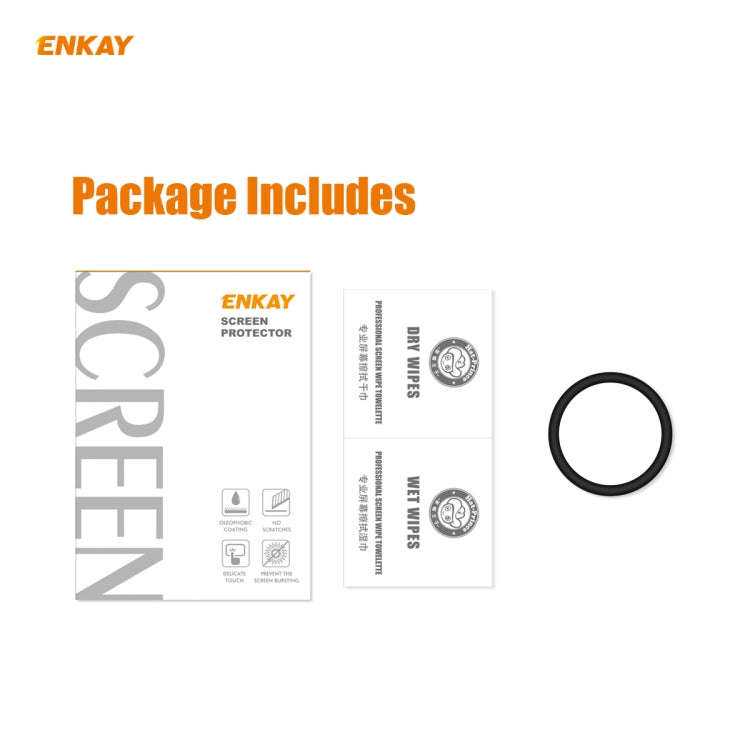 For Huawei Watch GT 2e 46mm ENKAY Hat-Prince 3D Full Screen Soft PC Edge + PMMA HD Screen Protect...