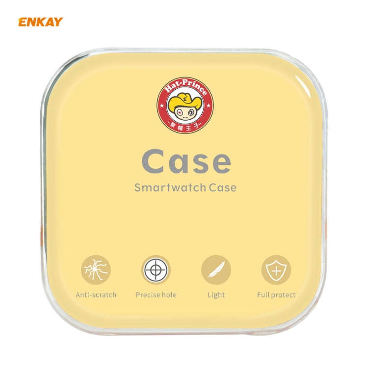 For Fitbit Versa 3 / Fitbit Sense ENKAY Hat-Prince ENK-AC8208 Full Coverage Electroplate TPU Soft...