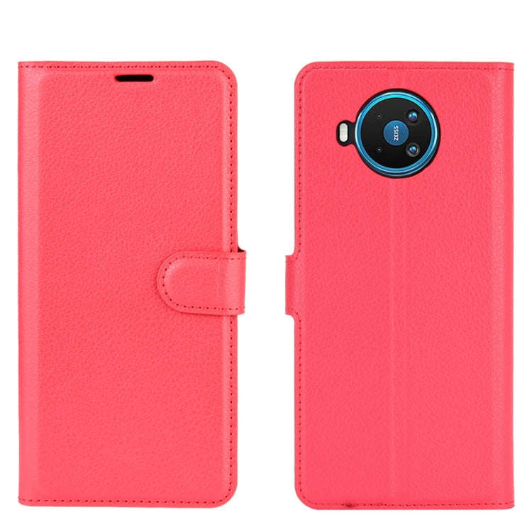 For Nokia 8.3 5G Litchi Texture Horizontal Flip Protective Case with Holder & Card Slots & Wallet...