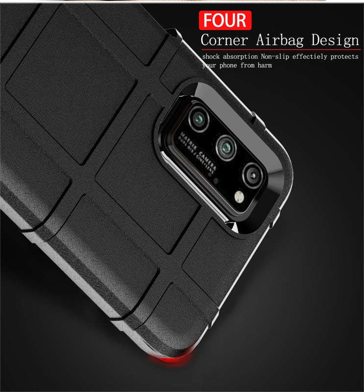 For LG Q92 Full Coverage Shockproof TPU Case(Black)