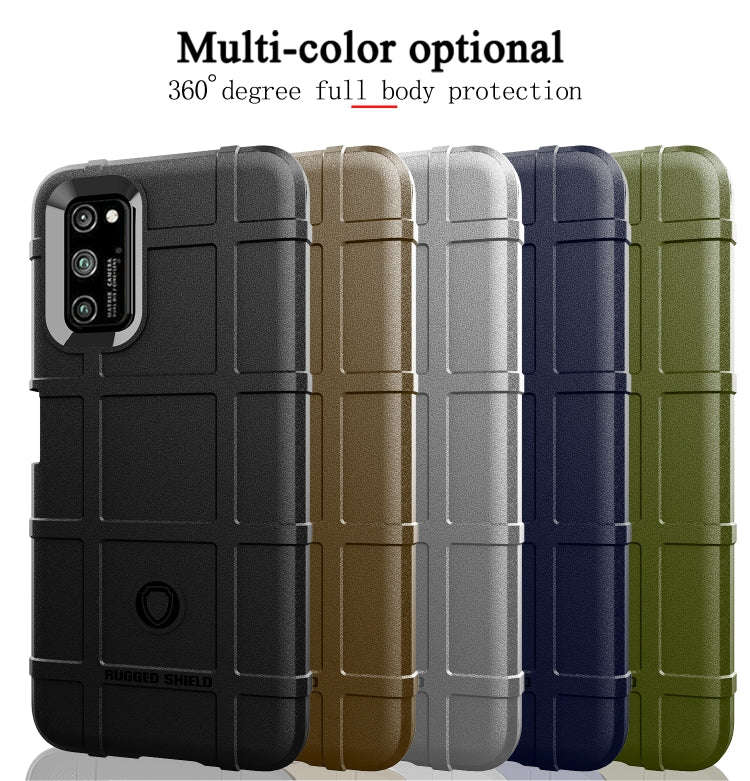 For LG Q92 Full Coverage Shockproof TPU Case(Black)