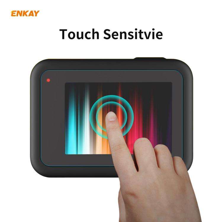 For GoPro HERO9 ENKAY Hat-Prince 3 in 1 0.2mm 9H 2.15D Protective Camera Lens and Screen Tempered...