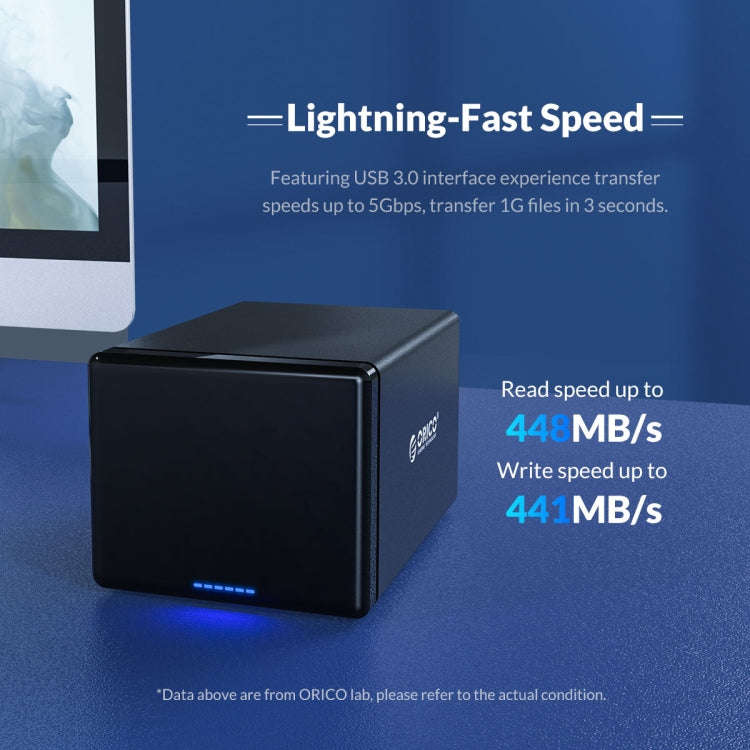ORICO NS200U3 3.5 inch 2 Bay USB3.0 Hard Drive Enclosure