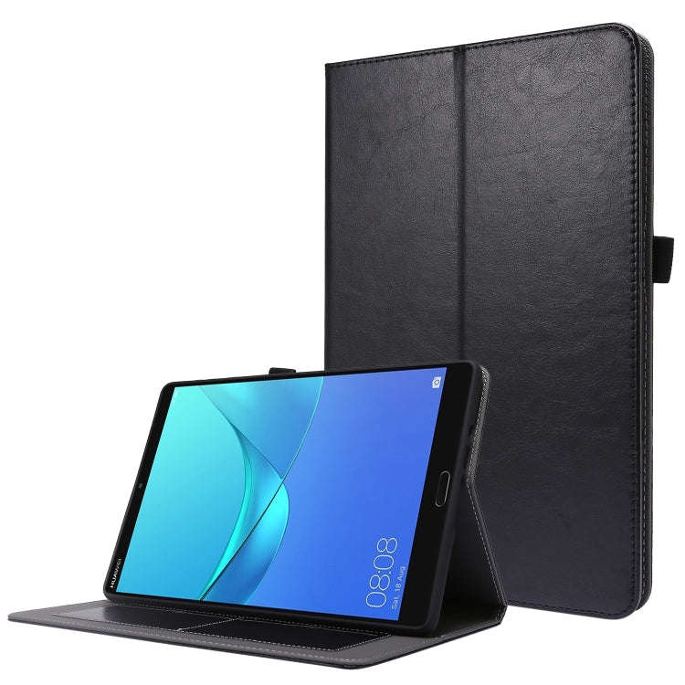For Huawei MatePad T 10s 2-Folding Business Horizontal Flip PU Leather Case with Card Slots & Hol...