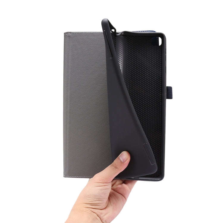 For Huawei MatePad T 10s 2-Folding Business Horizontal Flip PU Leather Case with Card Slots & Hol...