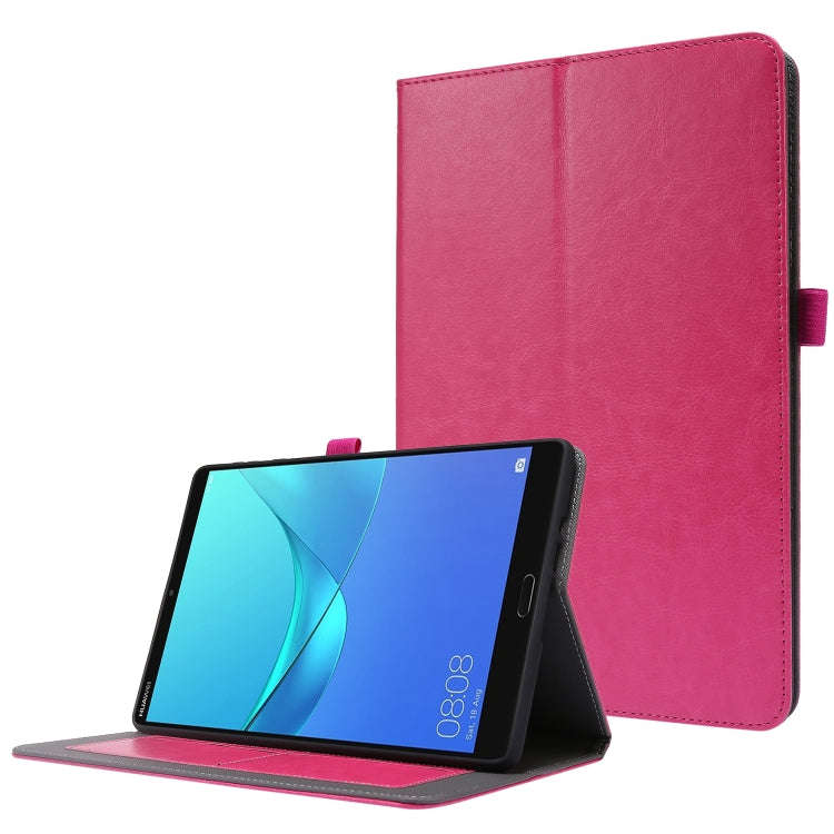 For Huawei MatePad T 10s 2-Folding Business Horizontal Flip PU Leather Case with Card Slots & Hol...