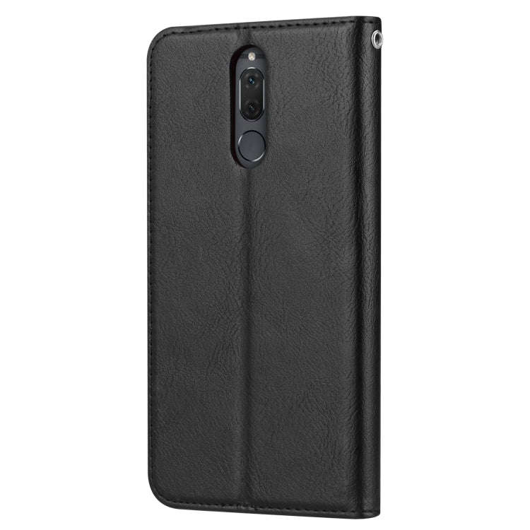 Knead Skin Texture Horizontal Flip Leather Case for Huawei Mate 10 Lite / Maimang 6 / Nova 2i, wi...