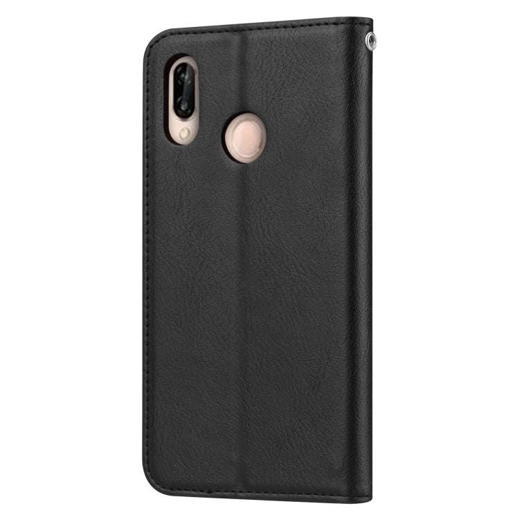 Knead Skin Texture Horizontal Flip Leather Case for Huawei Nova 3e / P20 Lite, with Photo Frame &...