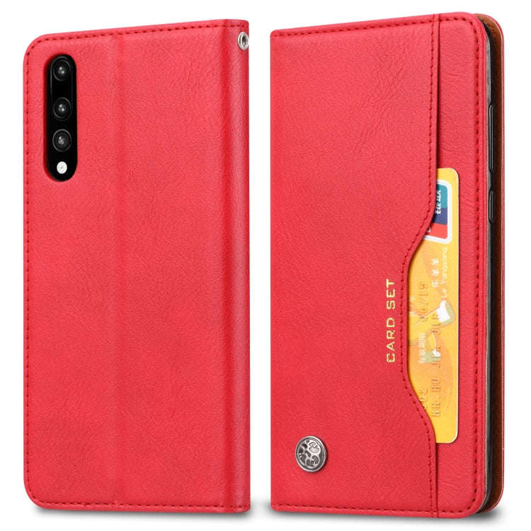 Knead Skin Texture Horizontal Flip Leather Case for Huawei P20 Pro, with Photo Frame & Holder & C...