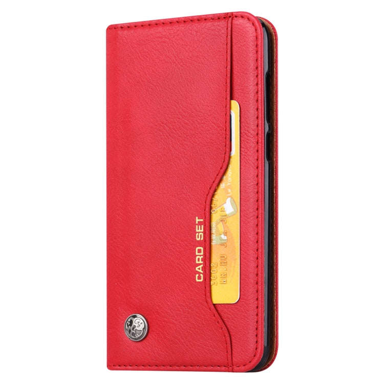 Knead Skin Texture Horizontal Flip Leather Case for Huawei P smart / Enjoy 7S, with Photo Frame &...