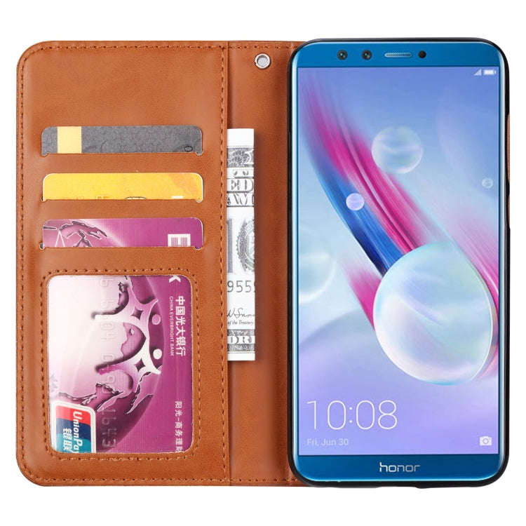 Knead Skin Texture Horizontal Flip Leather Case for Huawei Honor 9 Lite / Honor 9i, with Photo Fr...
