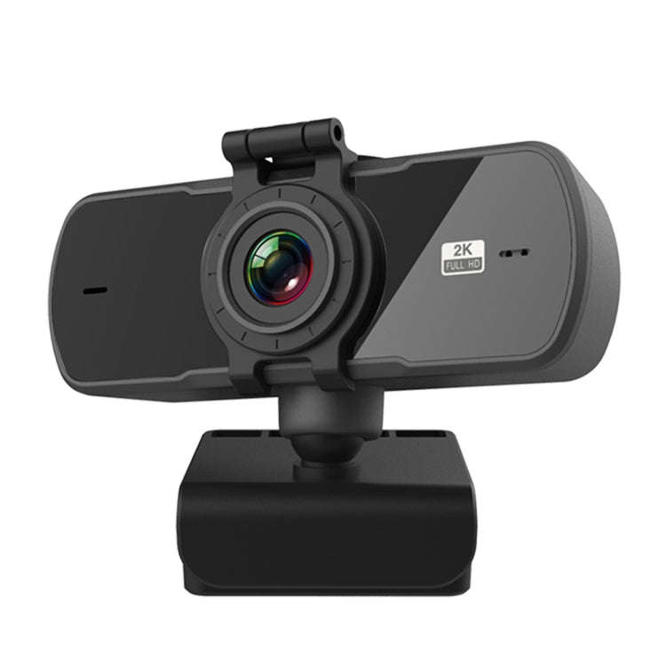 C5 4 Million Pixel Auto Focus 2K Full HD Webcam 360 Rotation USB Driver-free Live Broadcast WebCa...