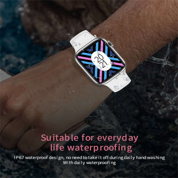 W98 Plus 1.54 inch Color Screen Smart Watch, IP67 Waterproof, Support Temperature Monitoring/Hear...